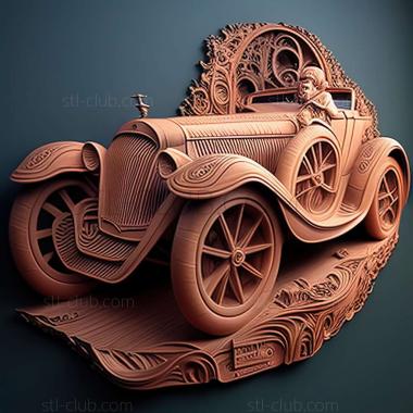 3D модель Mercedes Benz F Cell Roadster (STL)